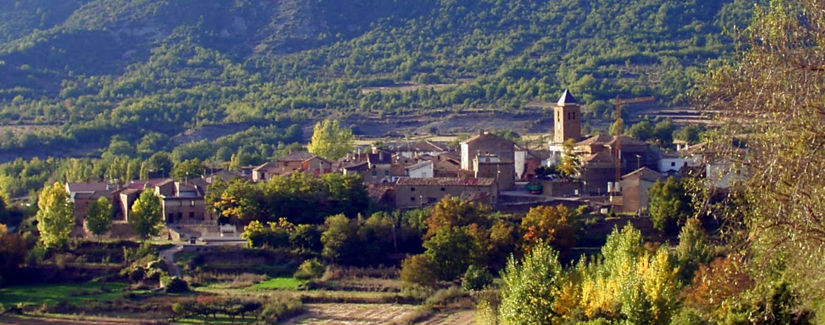 Población de Rasal en Huesca (España)